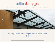 Tablet Screenshot of dahlglass.com
